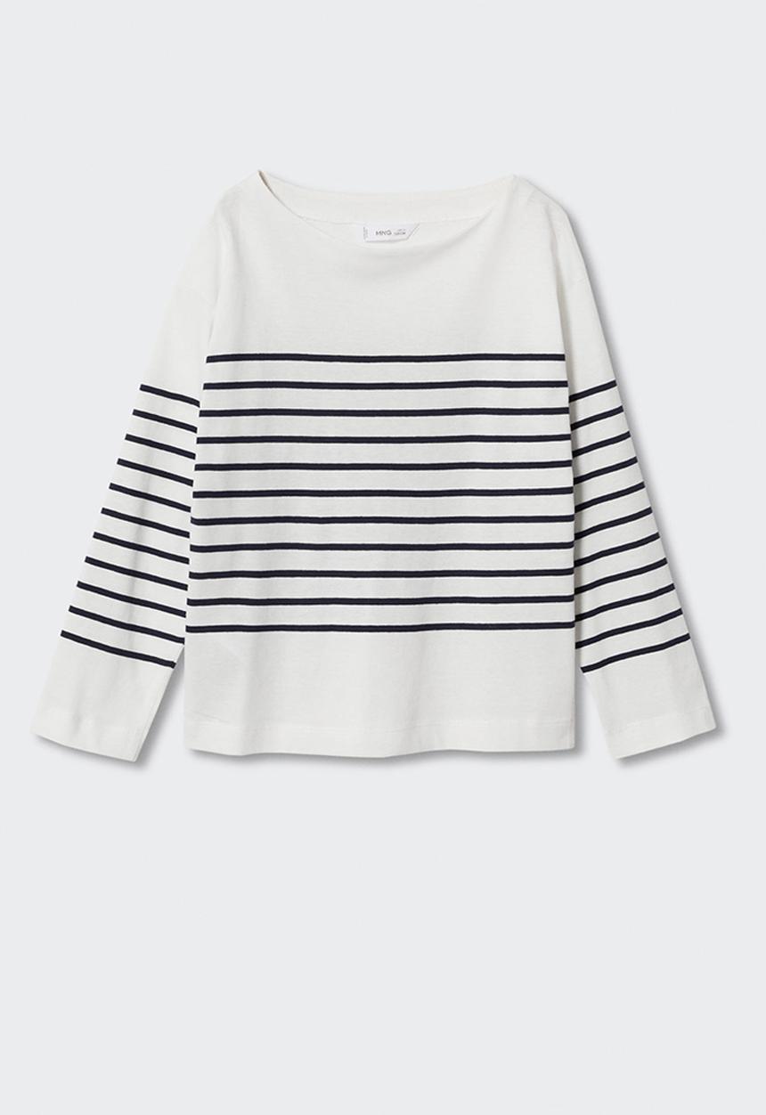 MANGO - T-shirt france - natural