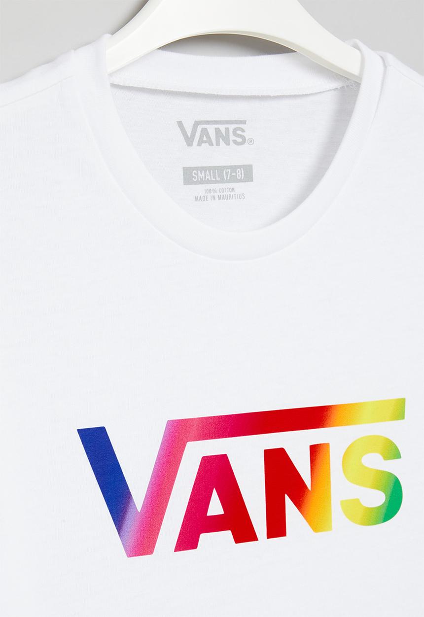 Vans - Flying V crew girls - white/cyclamen