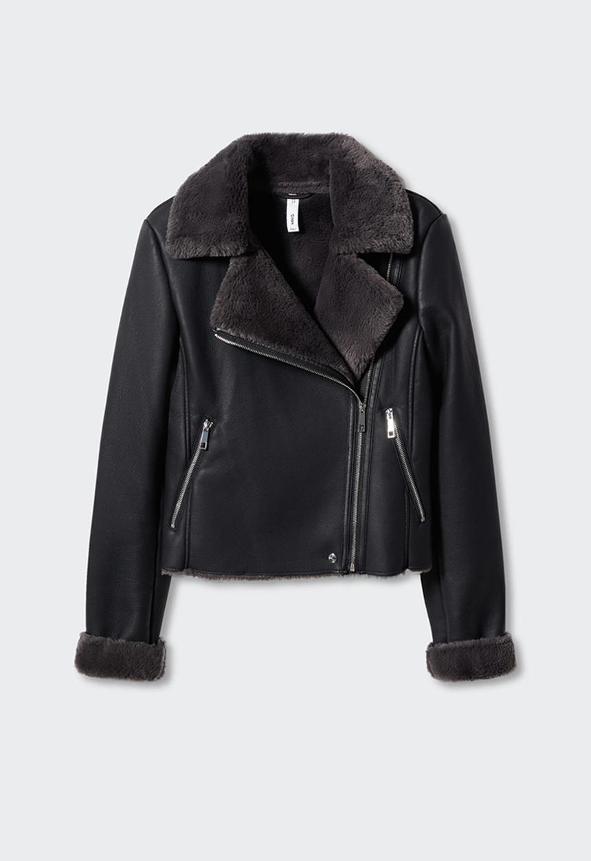 MANGO - Plus jacket cadi - black