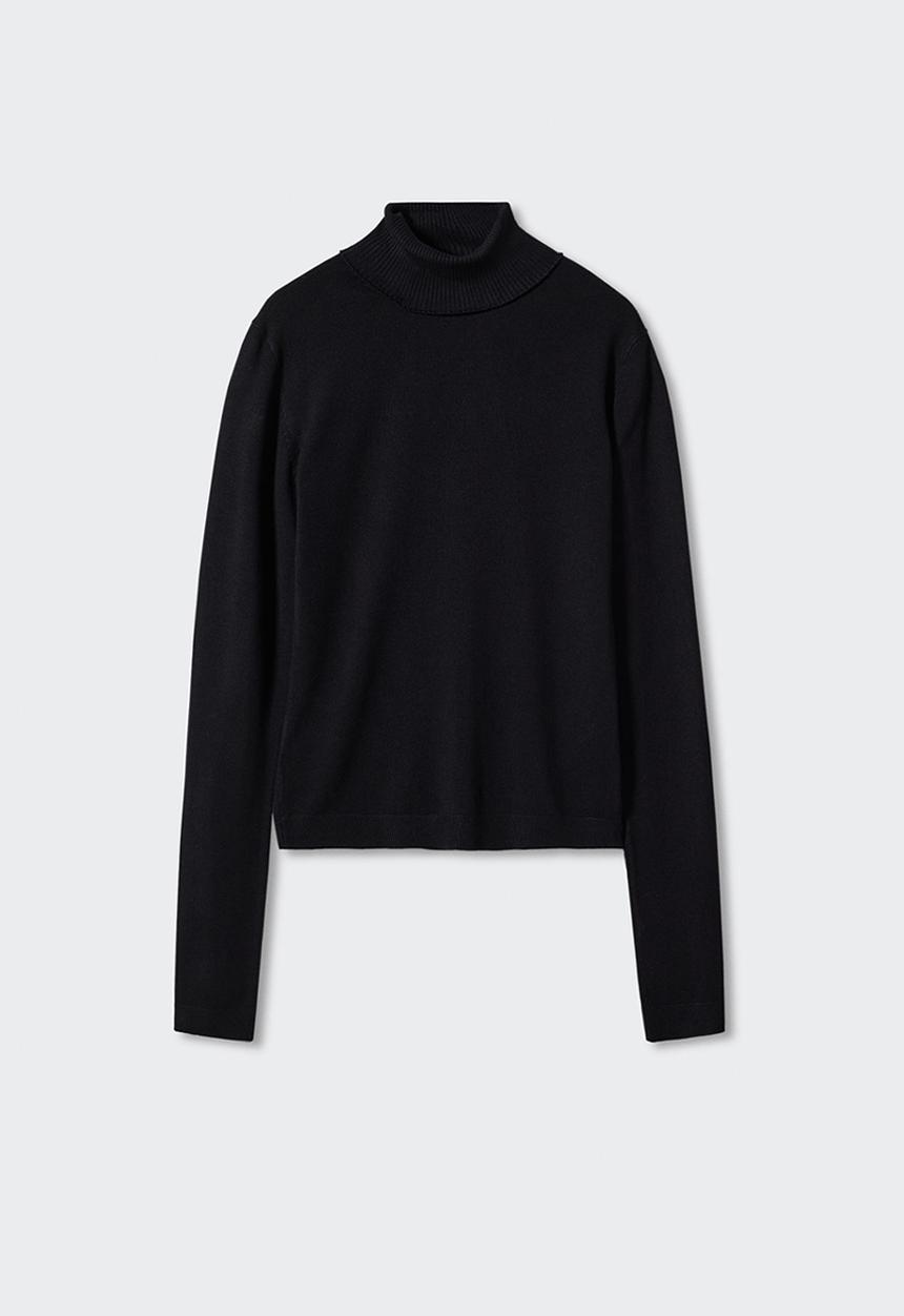 MANGO - Plus sweater almar - black