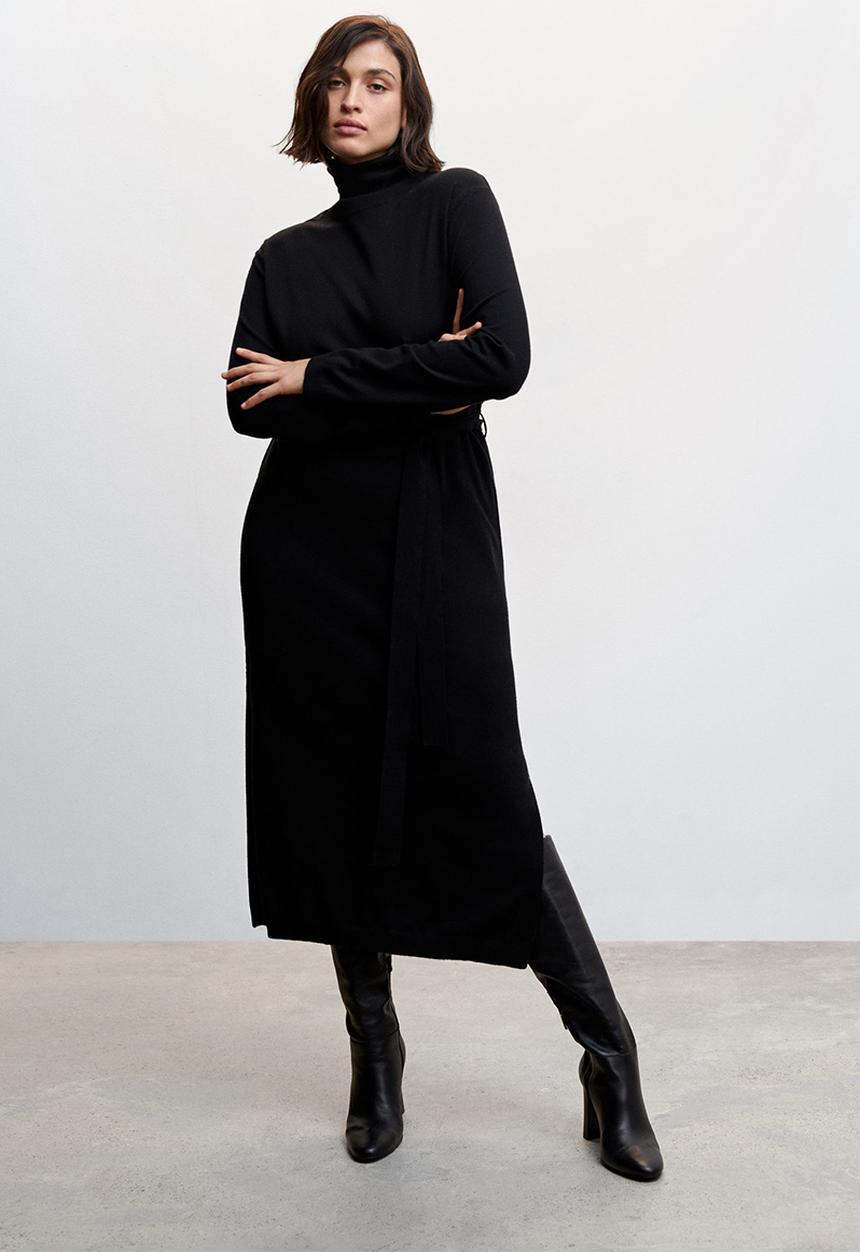MANGO - Plus dress vieira - black