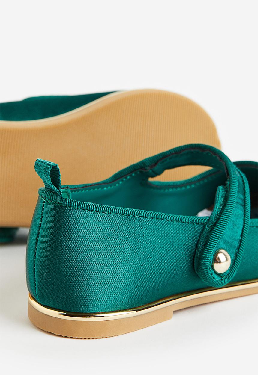 H&M - Ballet pumps - dark green