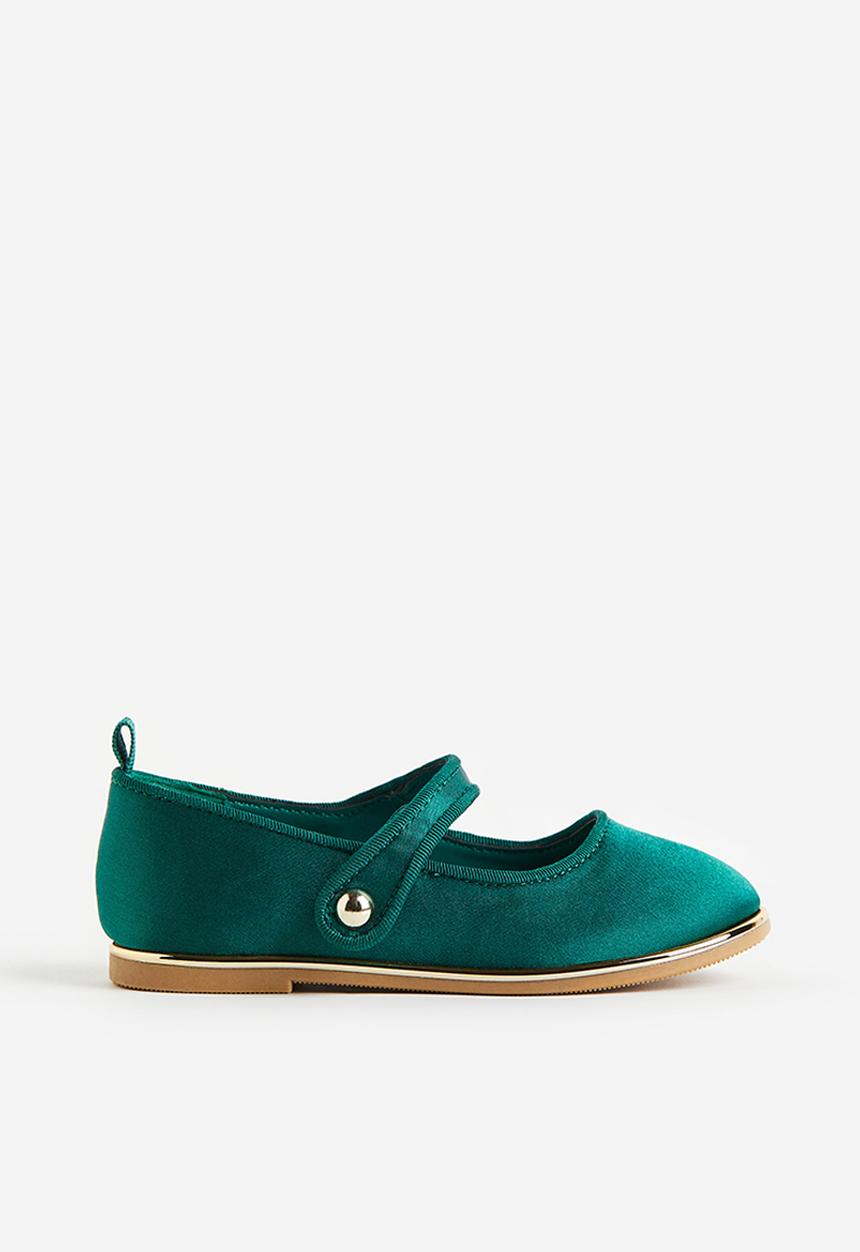 H&M - Ballet pumps - dark green