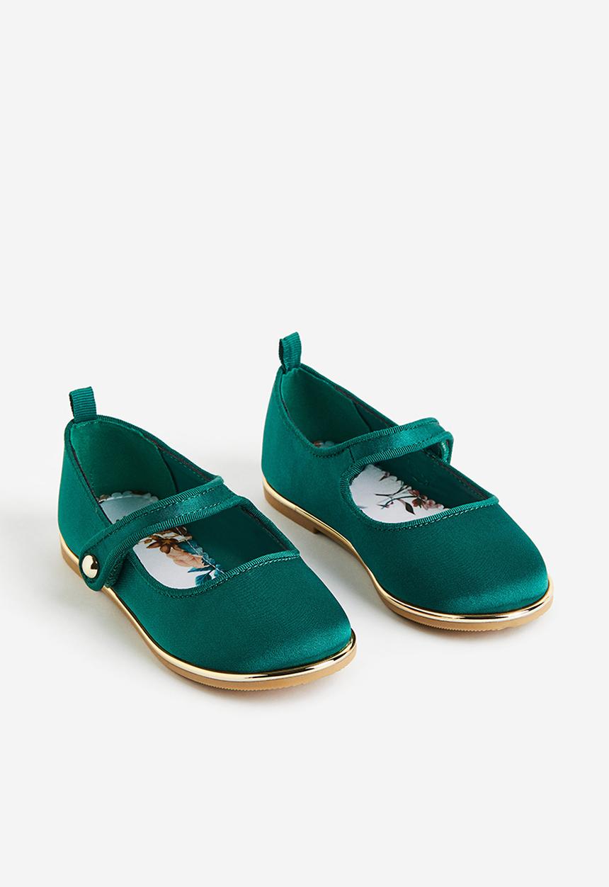 H&M - Ballet pumps - dark green