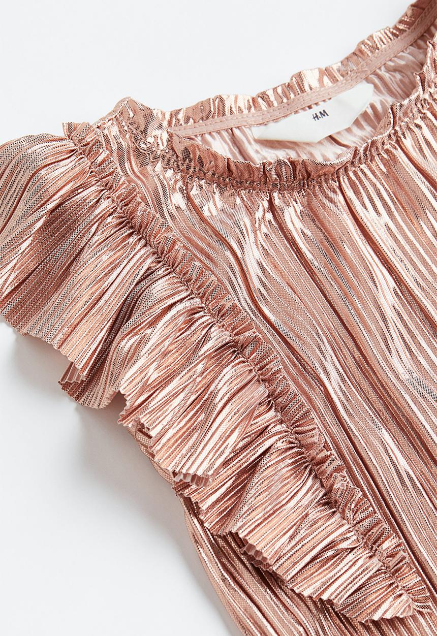 H&M - 2-Piece shimmering set - rose gold-coloured