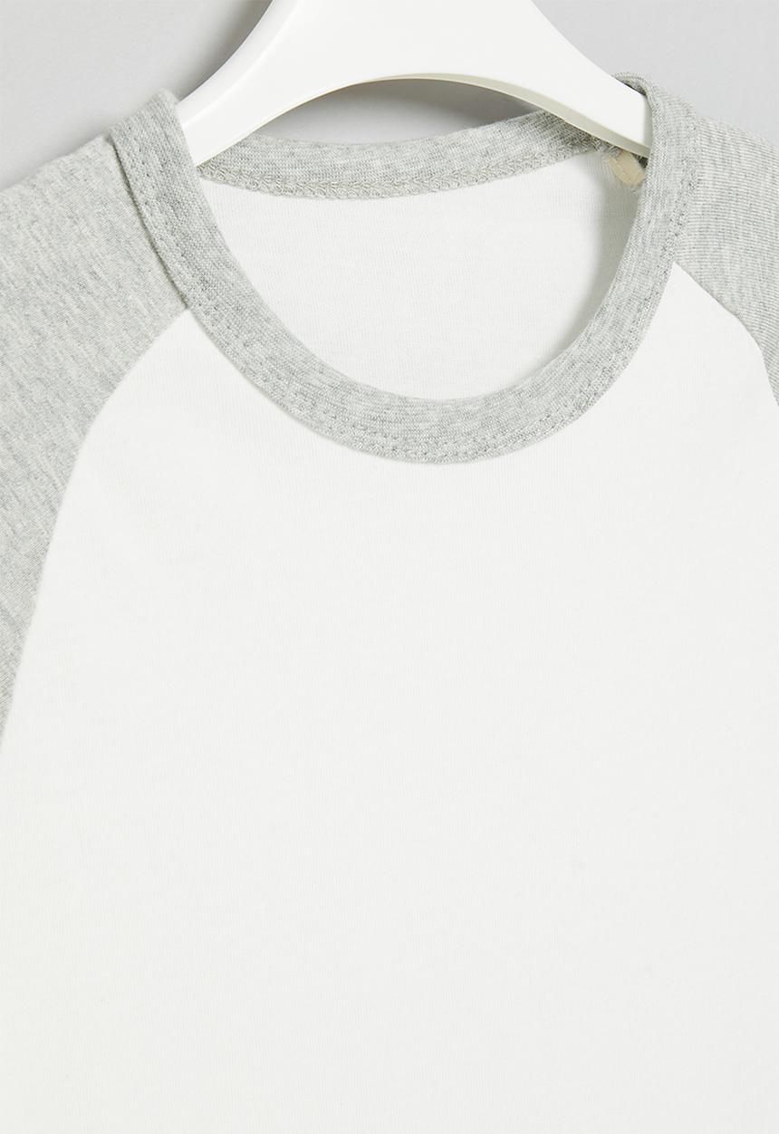 Pop Candy - Boys tee - white & grey