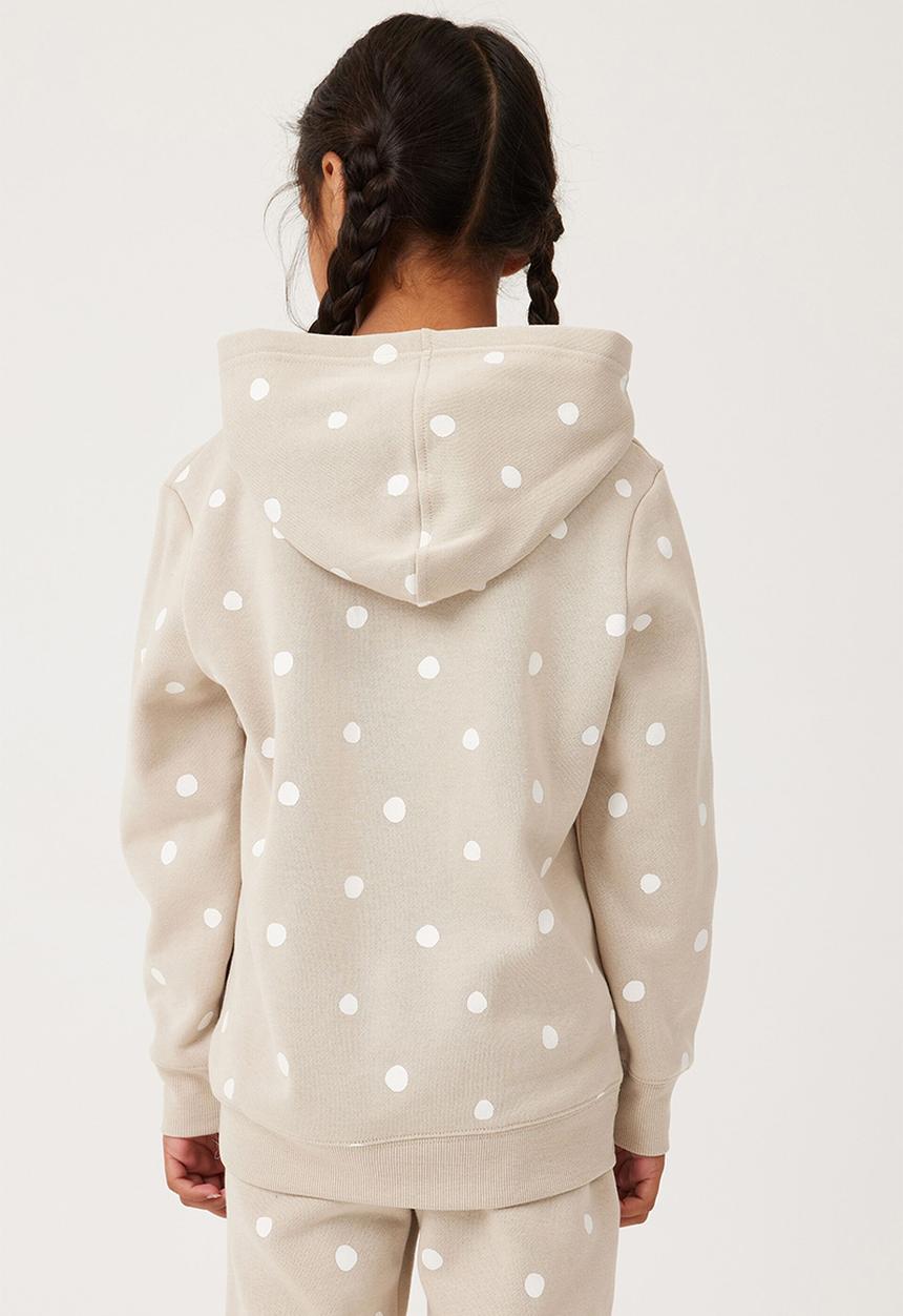Cotton On - Milo hoodie - rainy day/vanilla spots