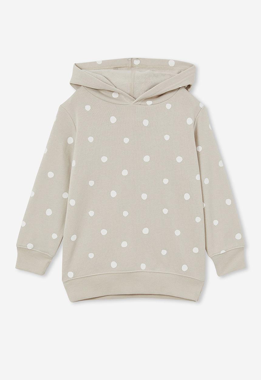 Cotton On - Milo hoodie - rainy day/vanilla spots