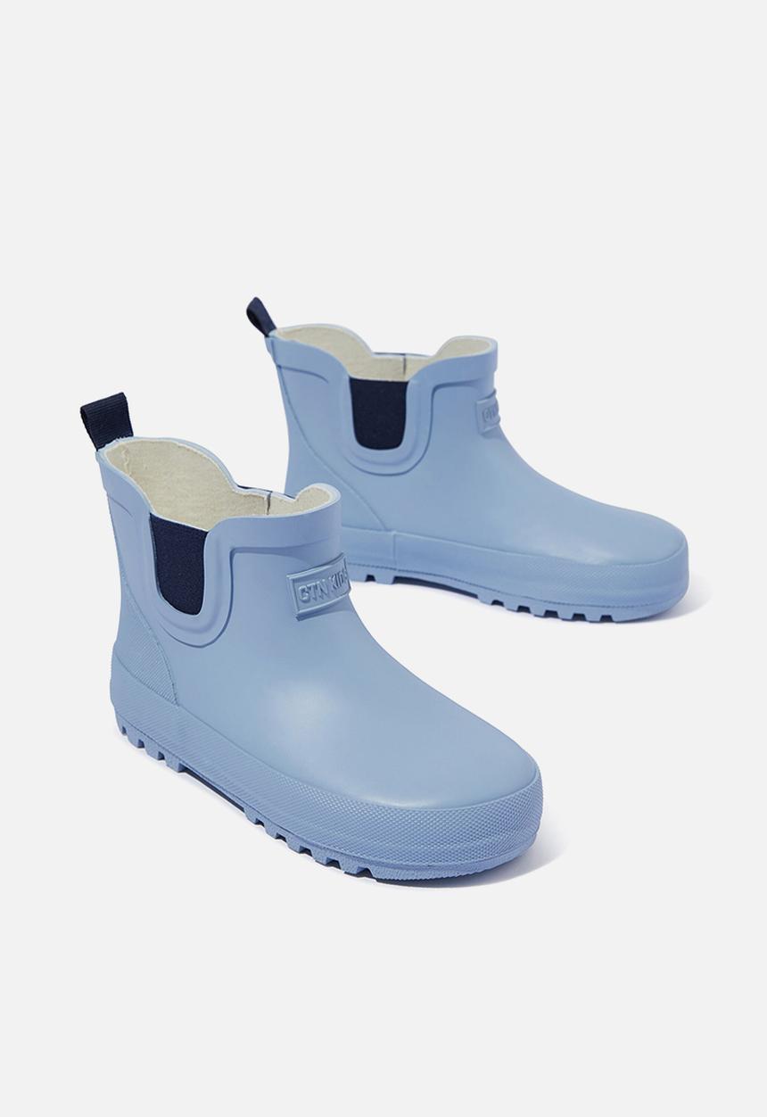 Cotton On - Rainy day gusset boot - dusty blue/navy