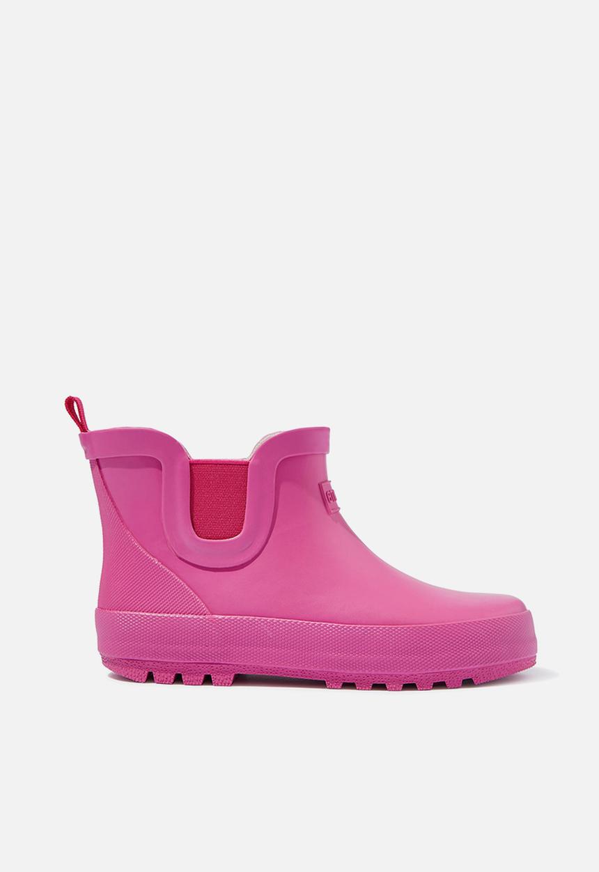 Cotton On - Rainy day gusset boot - raspberry pink