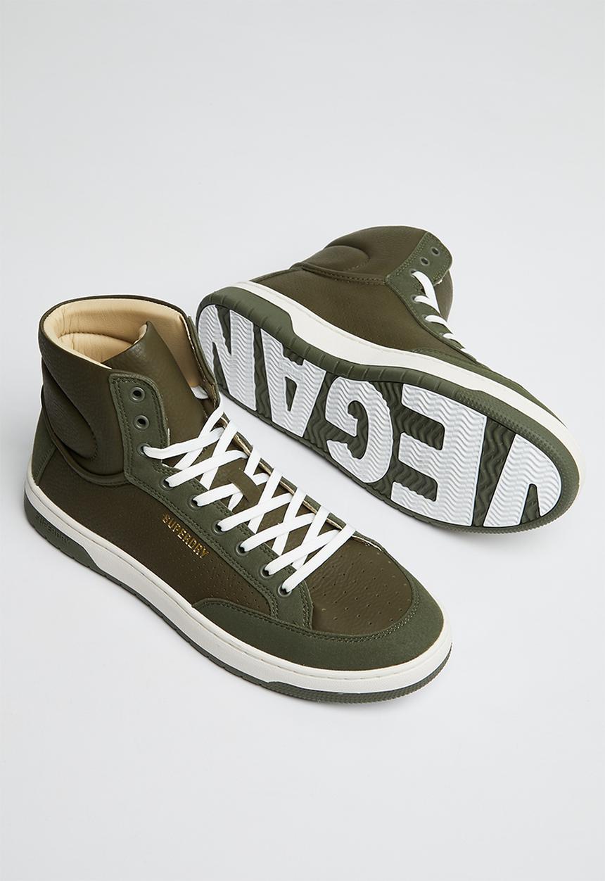 Superdry. - Vintage vegan basket high - khaki