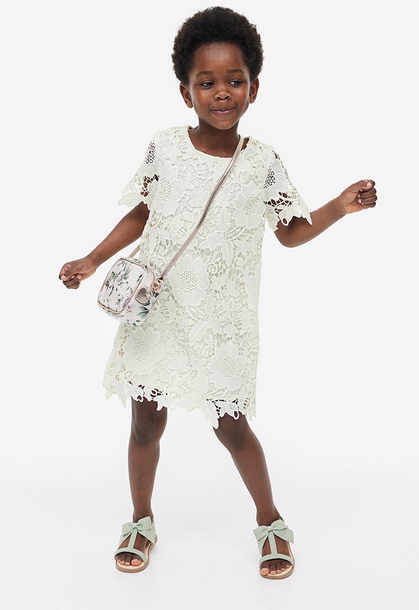 H&M - Lace dress - white
