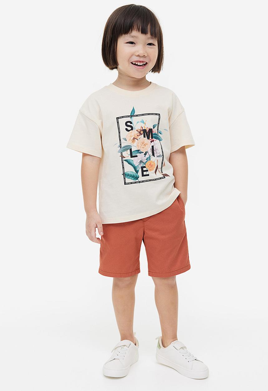 H&M - Chino shorts - rust brown