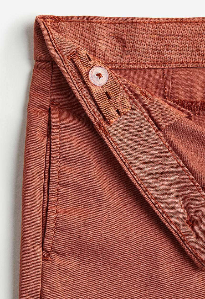 H&M - Chino shorts - rust brown