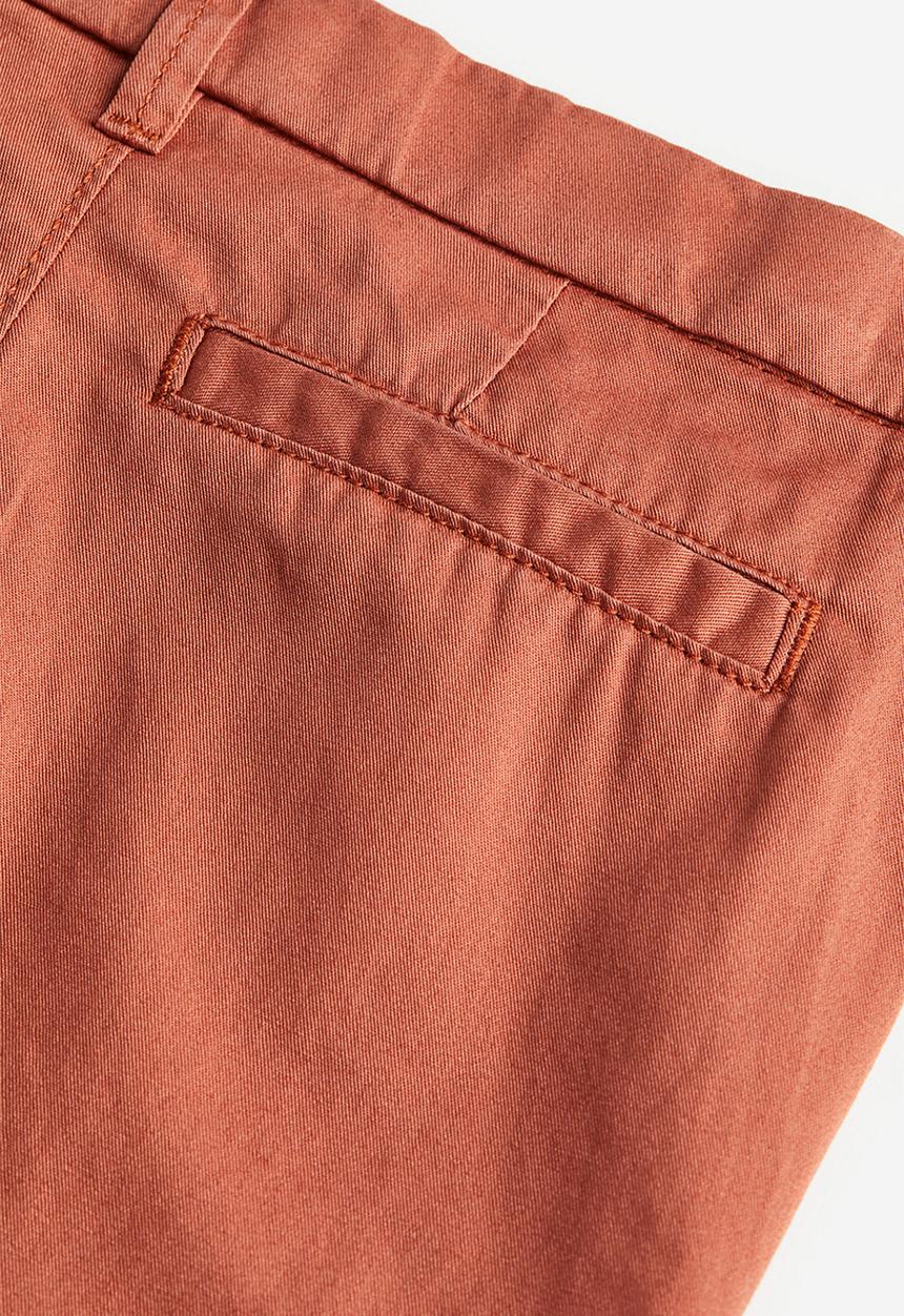 H&M - Chino shorts - rust brown