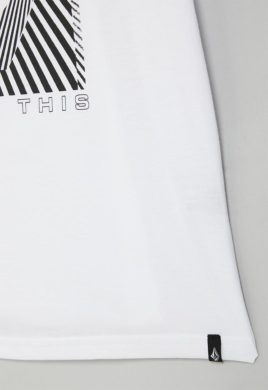 Volcom - Splitter boys short sleeve tee - white 