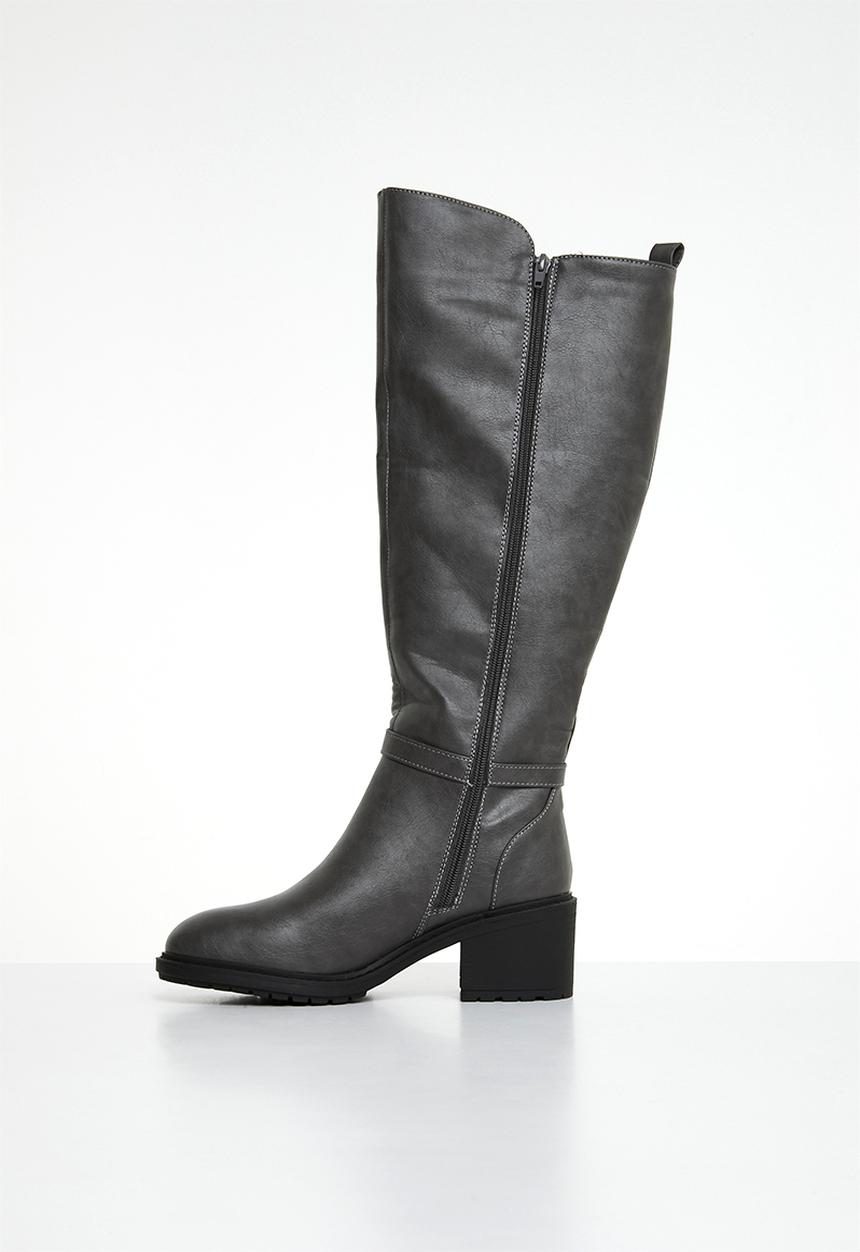 Butterfly Feet - Shelby 1 knee length boot - grey