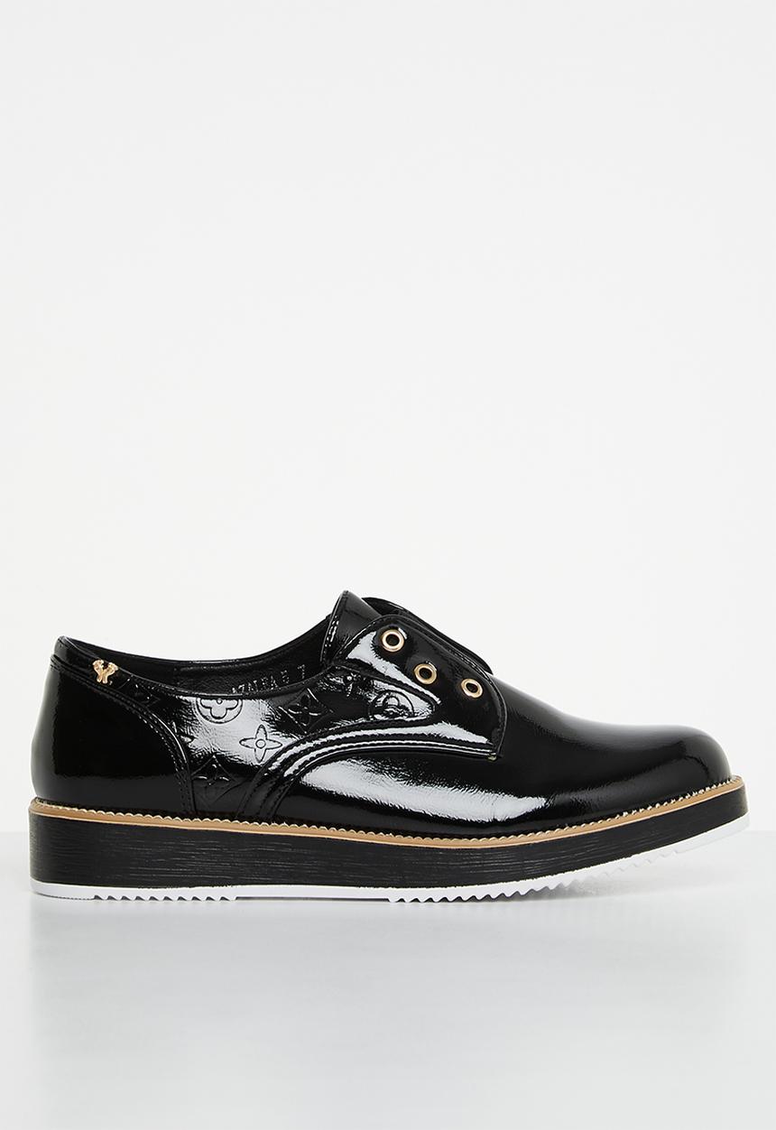 Butterfly Feet - Azalea 5 brogue - black