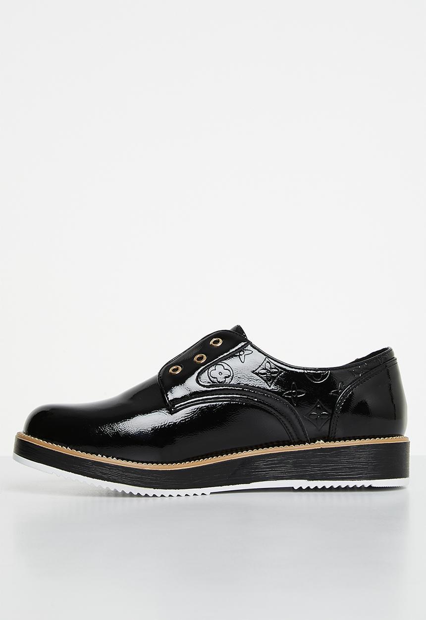 Butterfly Feet - Azalea 5 brogue - black