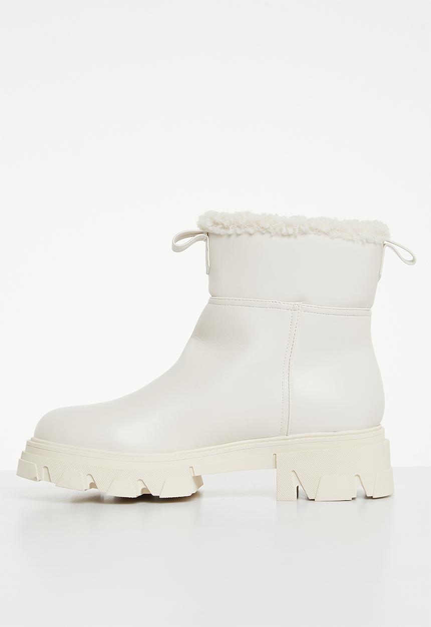 Public Desire - Chilli ankle boot - ecru