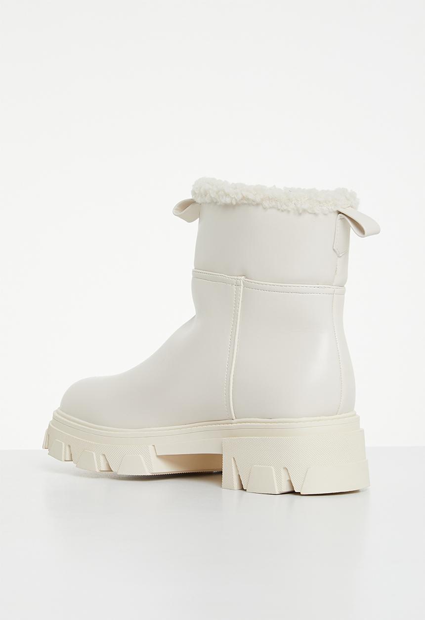 Public Desire - Chilli ankle boot - ecru