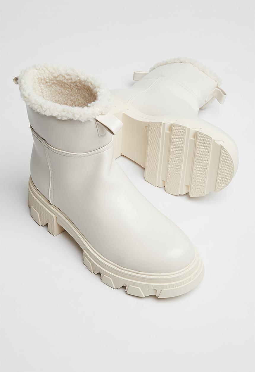 Public Desire - Chilli ankle boot - ecru
