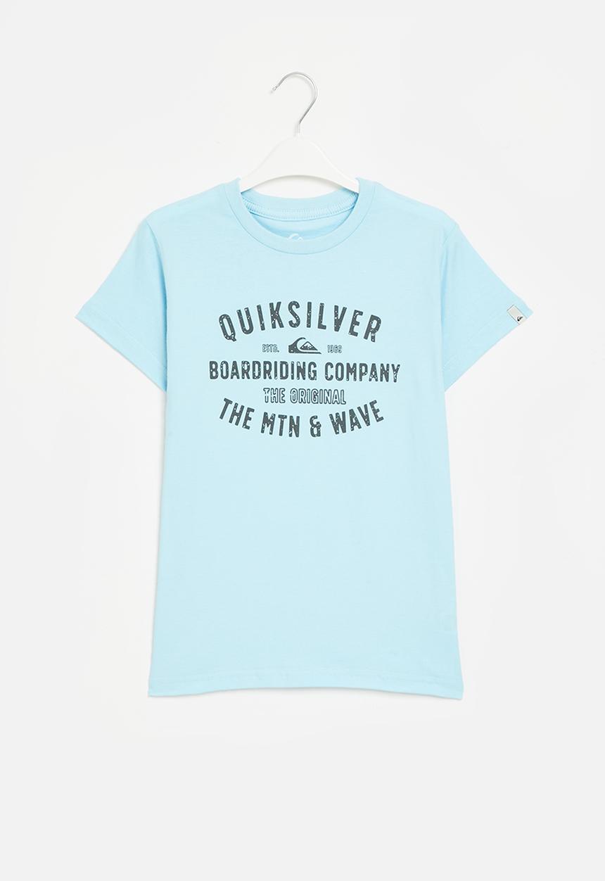 Quiksilver - Qs surf lockup short sleeve boys - sky blue
