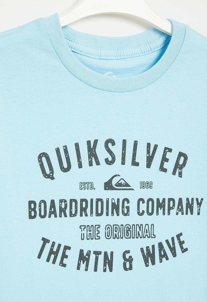 Quiksilver - Qs surf lockup short sleeve boys - sky blue