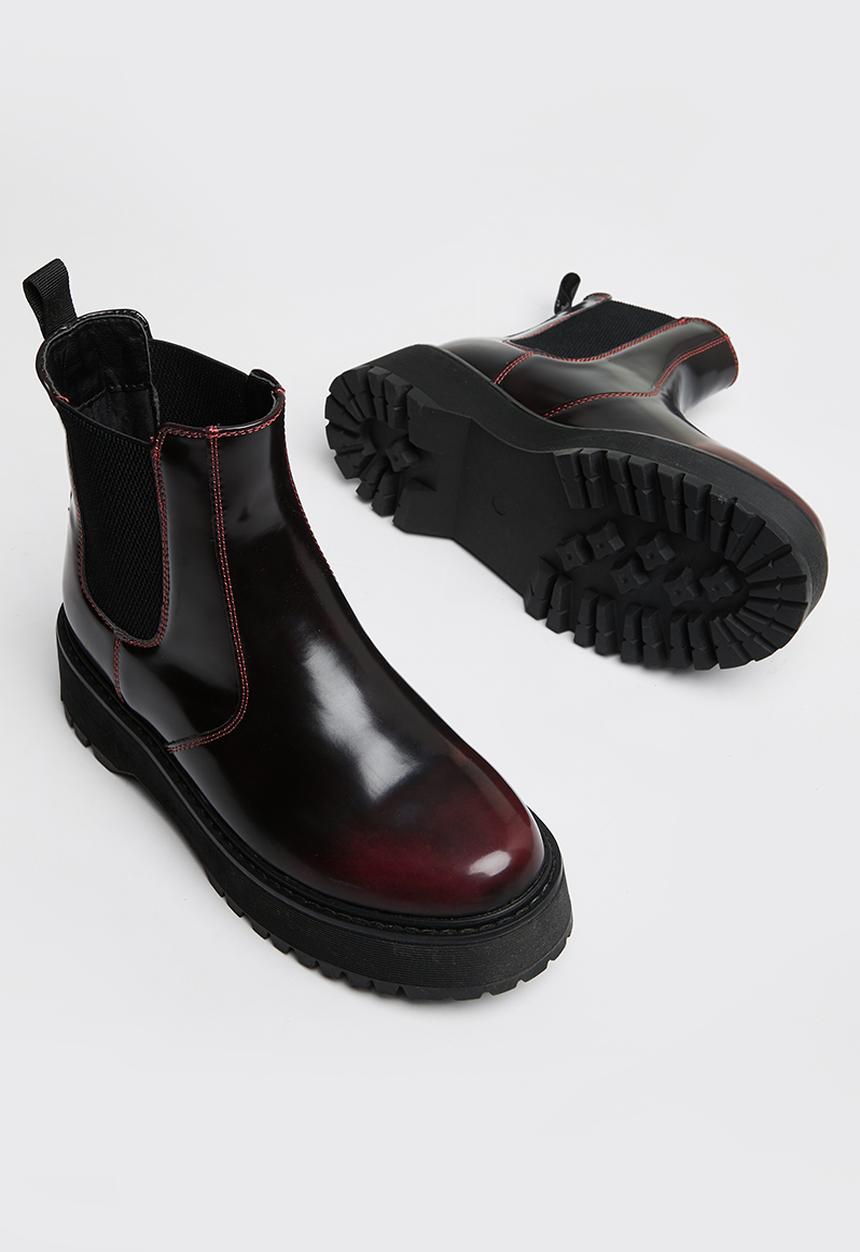 Rock & Co - Junkie2 boot - oxblood