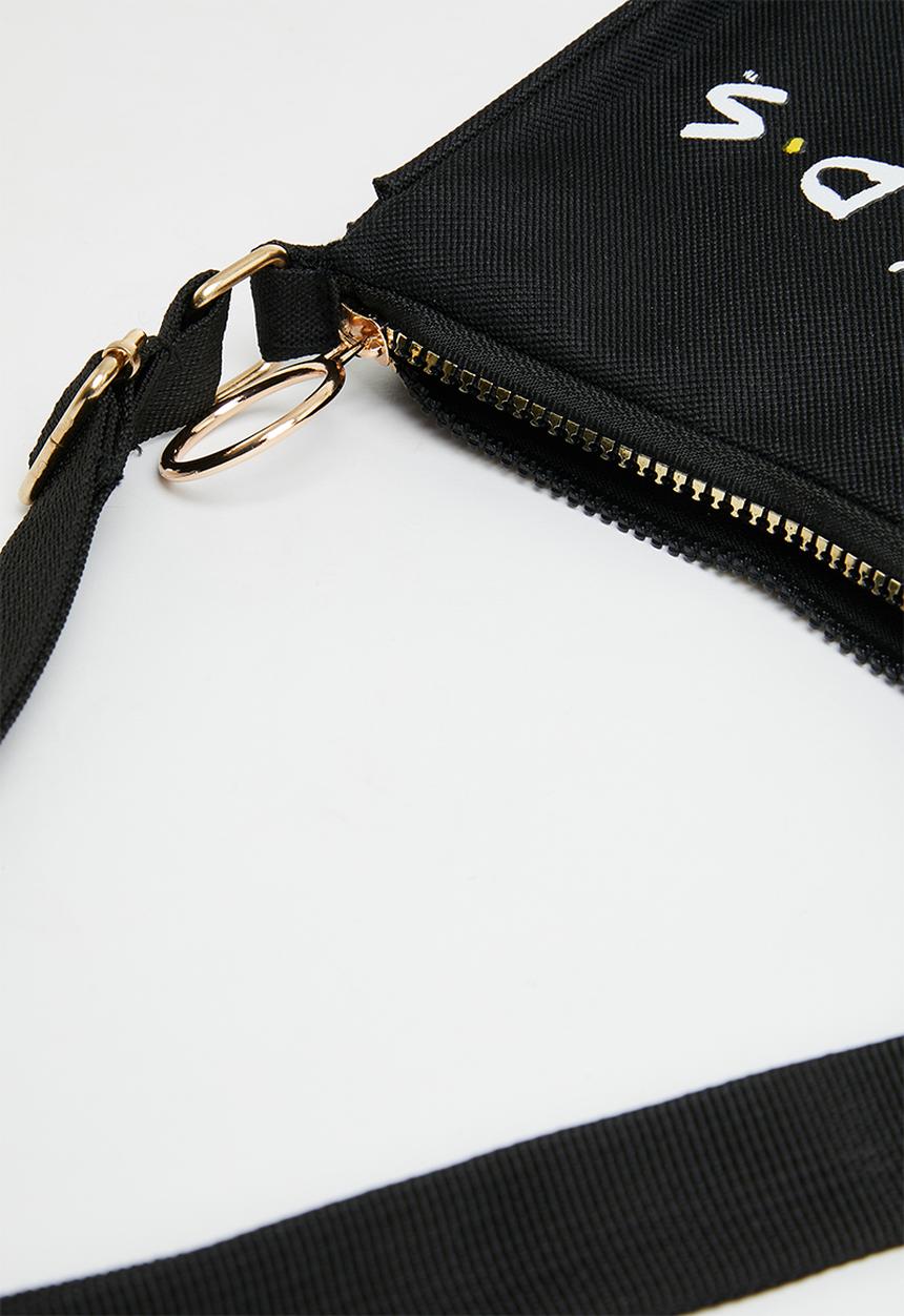 Pop Candy - Friends hobo hand bag - black