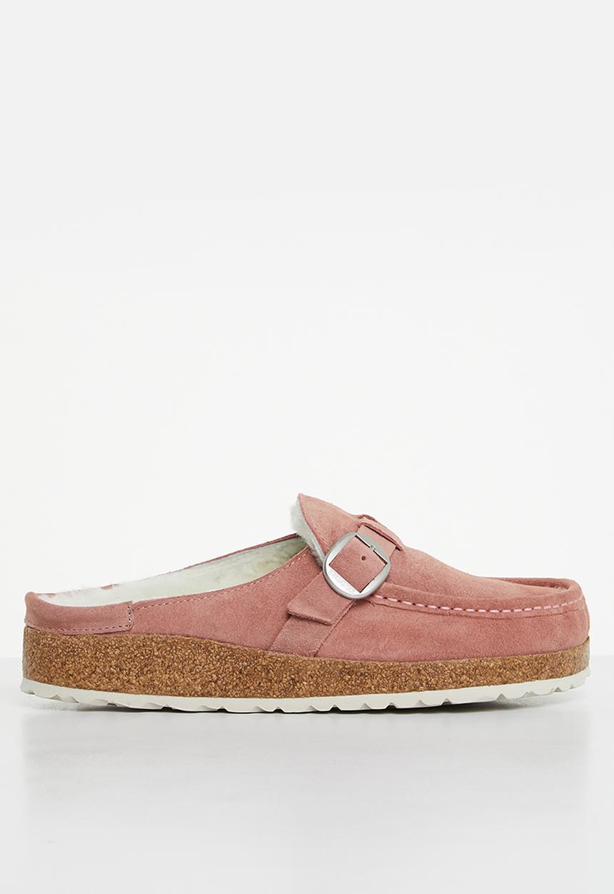 Birkenstock - Buckley shearling suede shearling regular - pink clay
