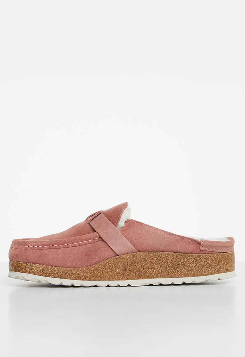 Birkenstock - Buckley shearling suede shearling regular - pink clay
