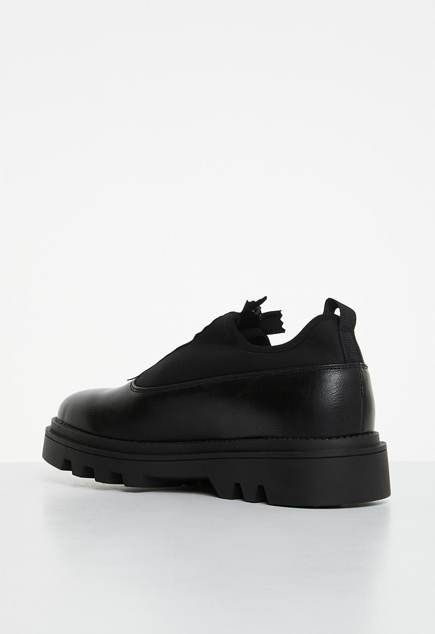 MAZERATA - Vinchey 3 leather lycra - black