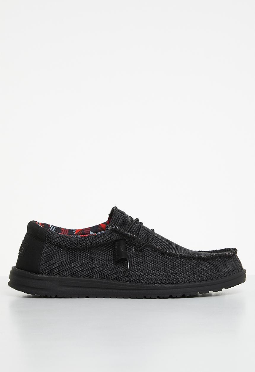 Hey Dude - wally sox - jet black