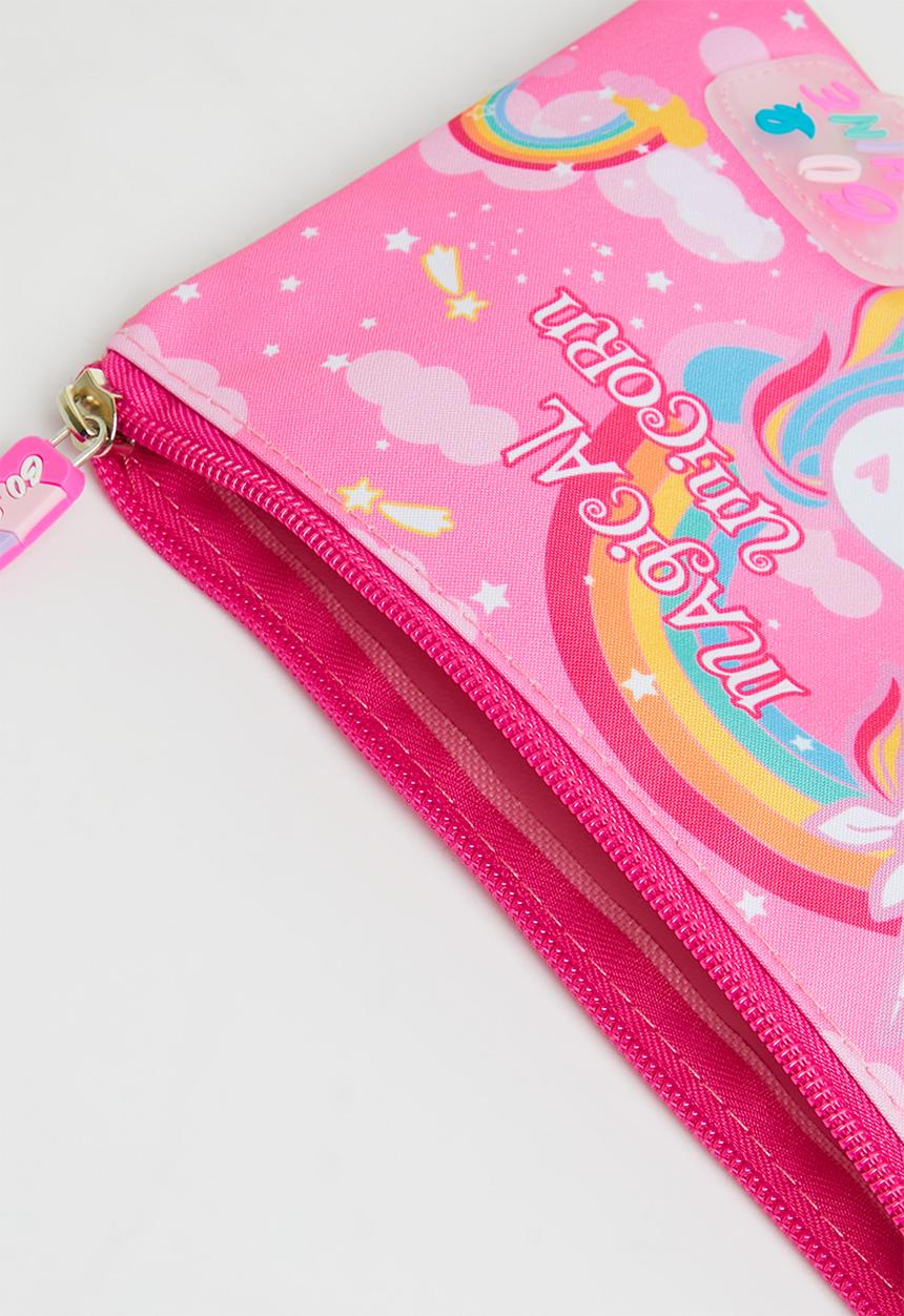 Pop Candy - Magical unicorn pencil bag - pink