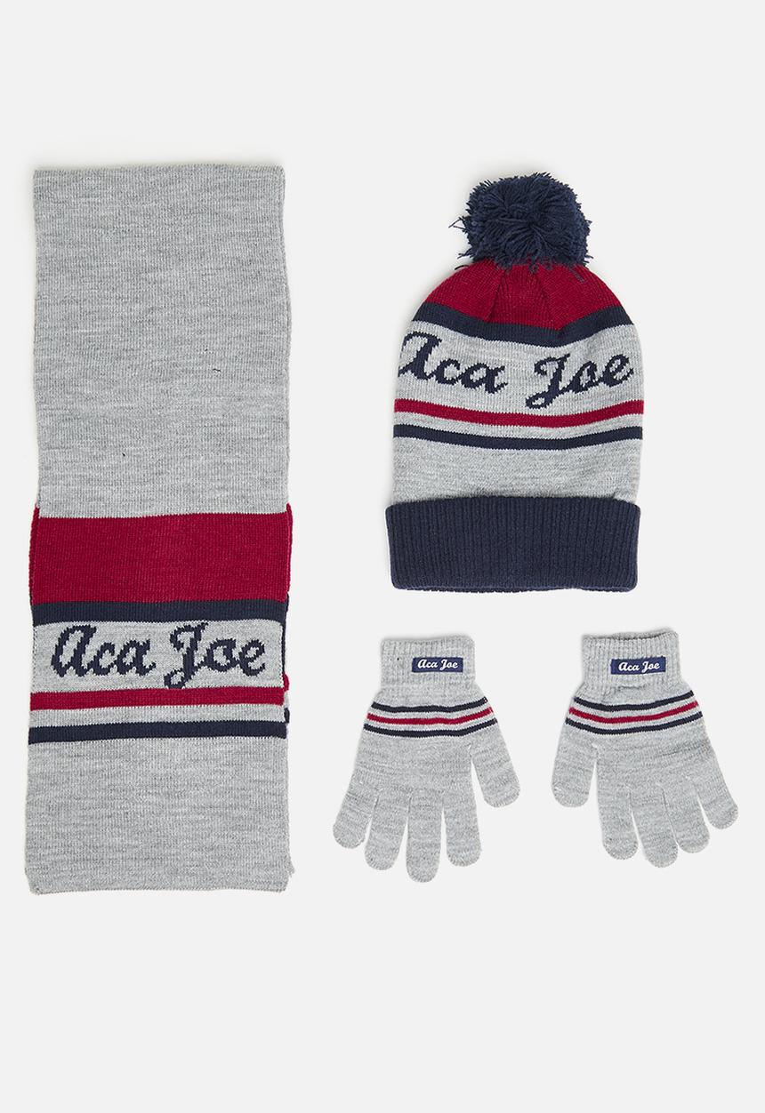 Aca Joe - Boys aca joe fashion beanie - grey melange