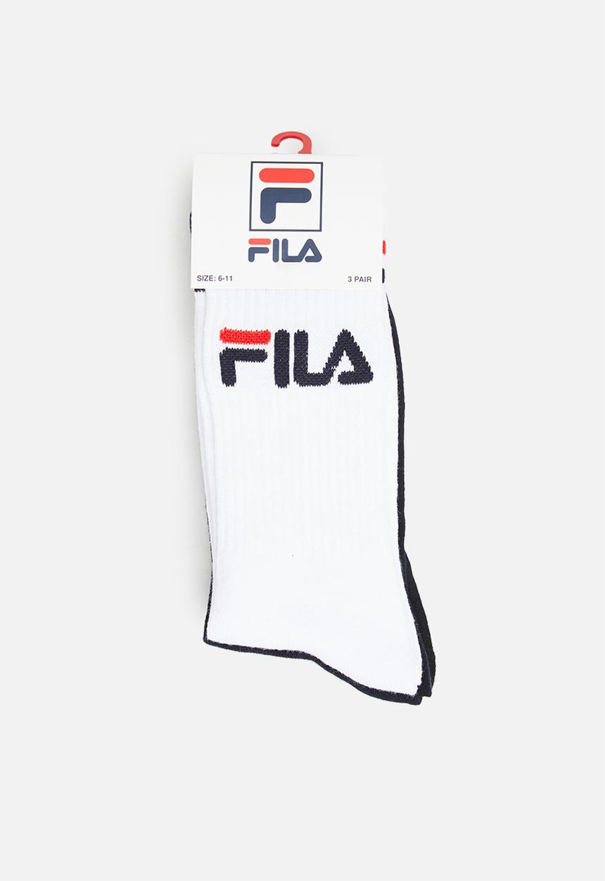 FILA - Stallone 3 pack tube socks - multi