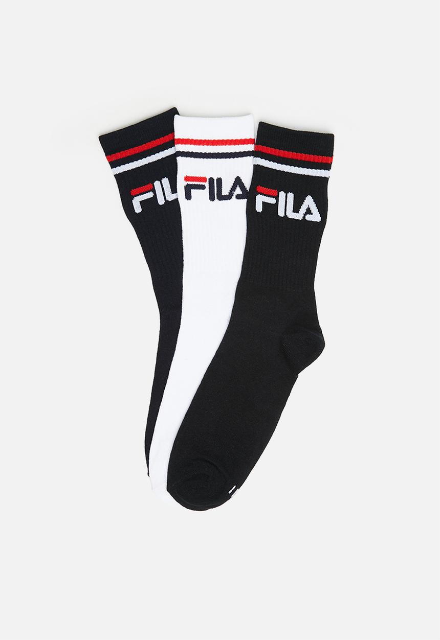 FILA - Stallone 3 pack tube socks - multi