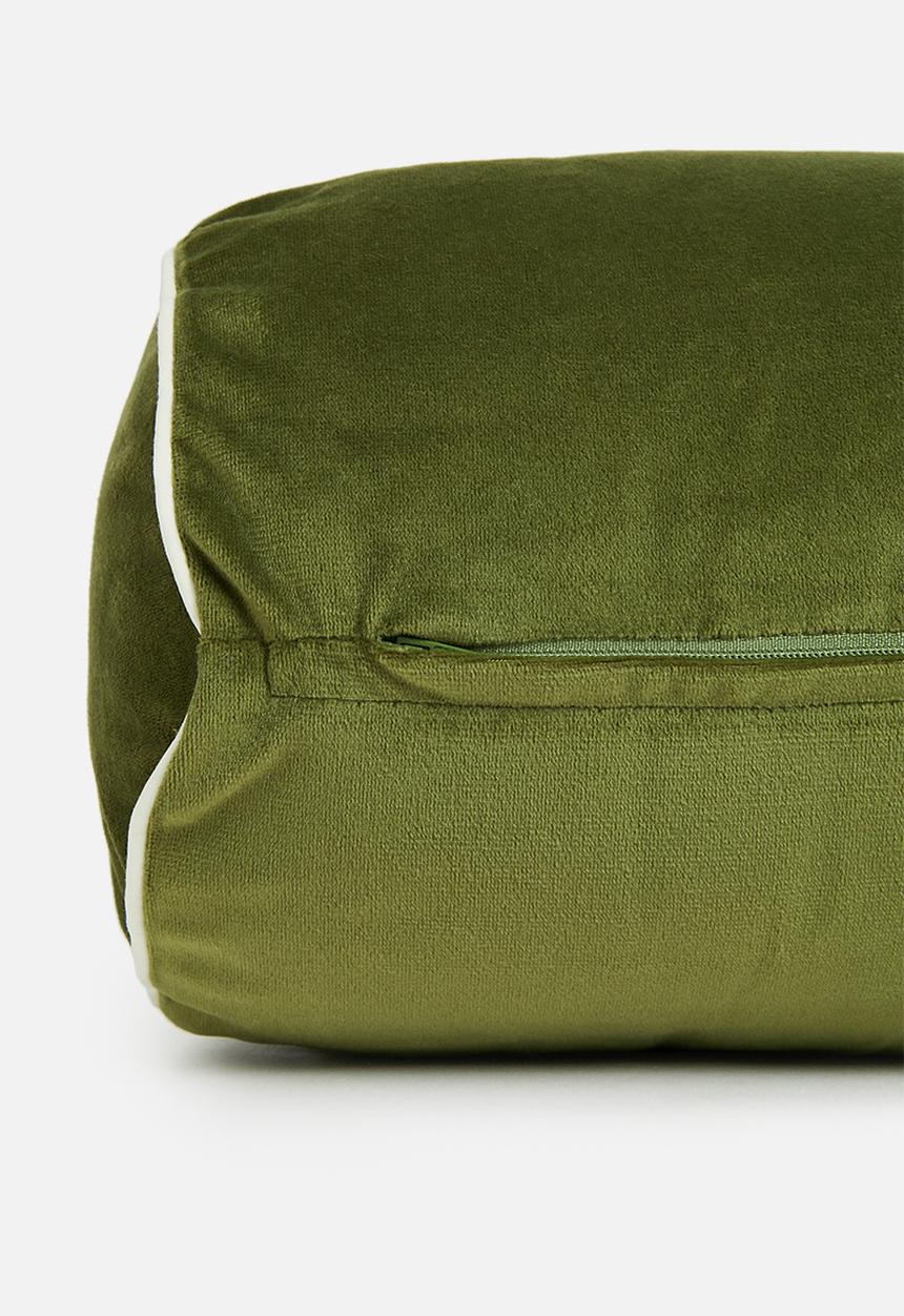 Sixth Floor - Fantasia bolster cushion - Ivy