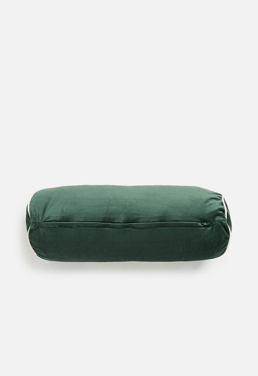 Sixth Floor - Fantasia bolster cushion - Emerald