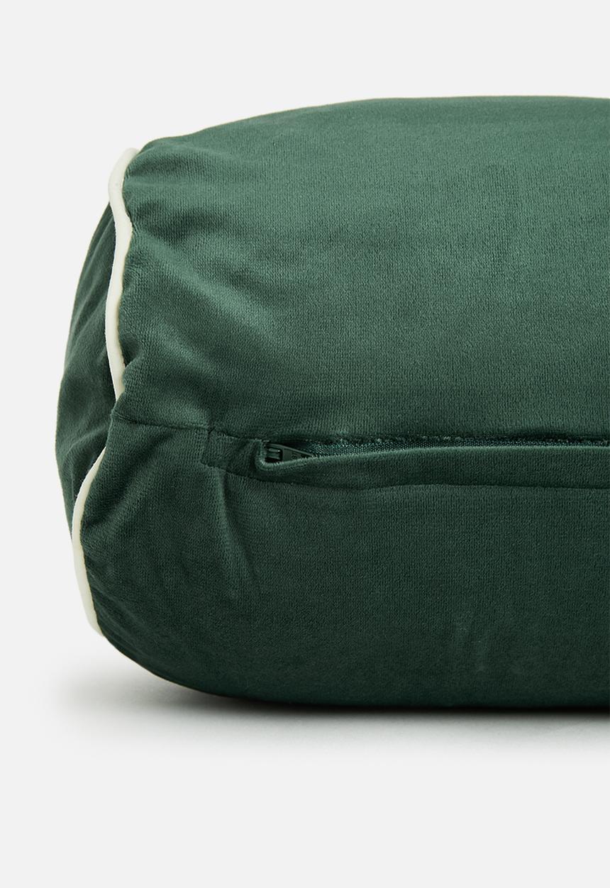 Sixth Floor - Fantasia bolster cushion - Emerald