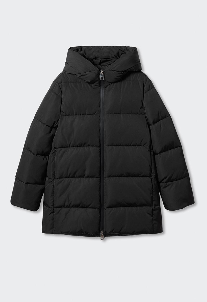 MANGO - Anorak tokyo - black