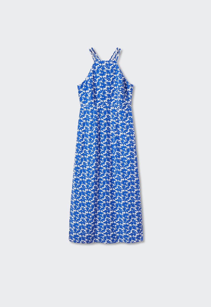 MANGO - Dress lucy-h - mid blue