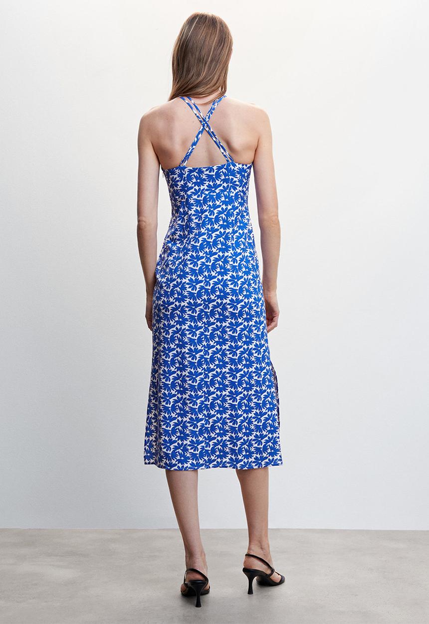 MANGO - Dress lucy-h - mid blue
