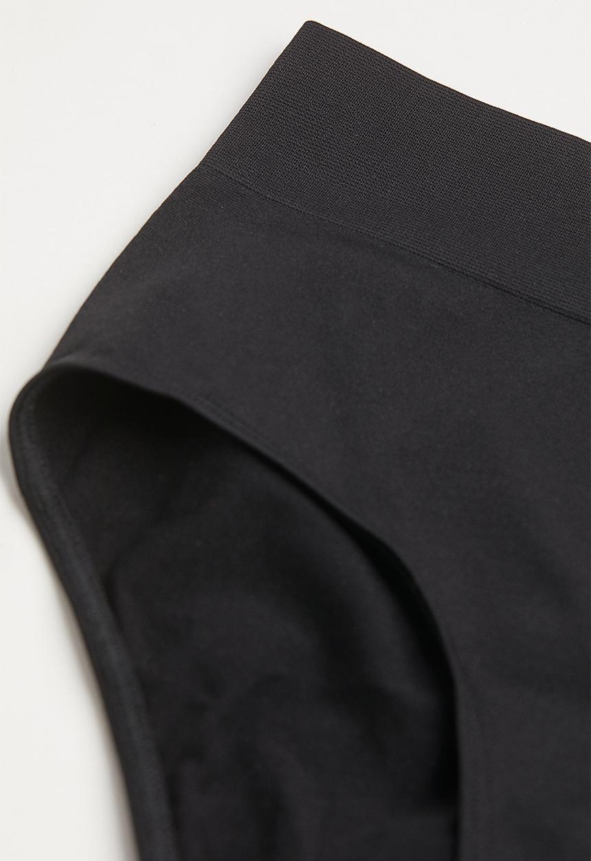 H&M - 2-pack seamless bikini briefs - black