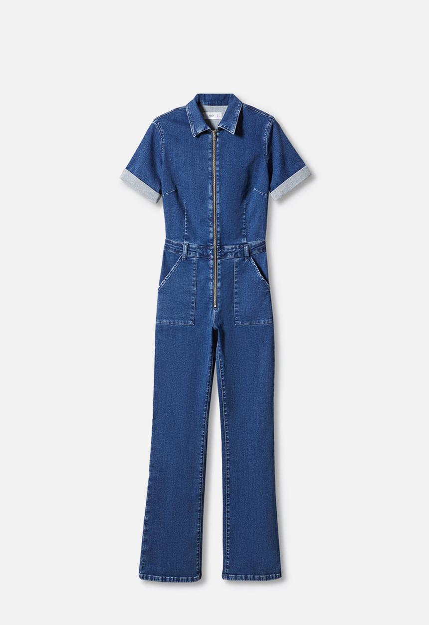 MANGO - One piece suit iggy - open blue