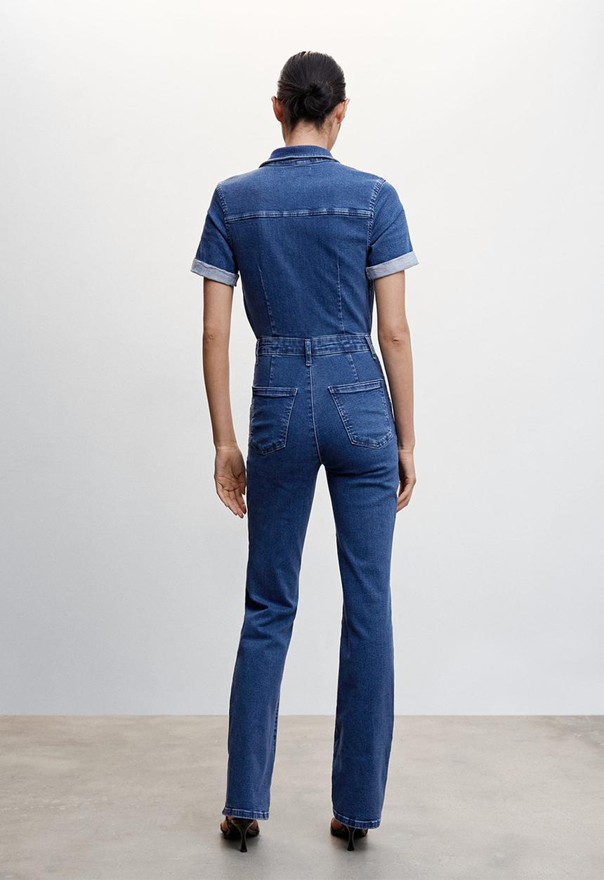MANGO - One piece suit iggy - open blue