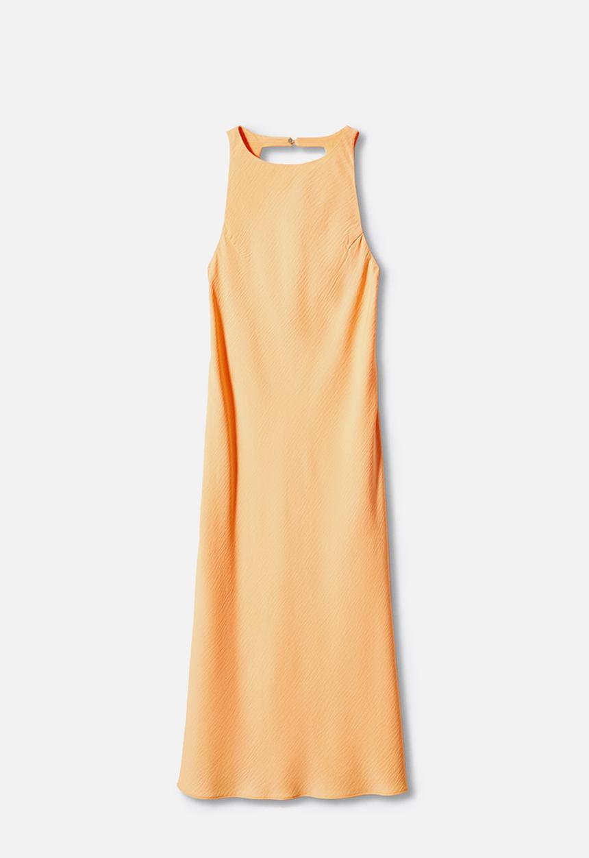 MANGO - Dress purpu-h - light pastel orange