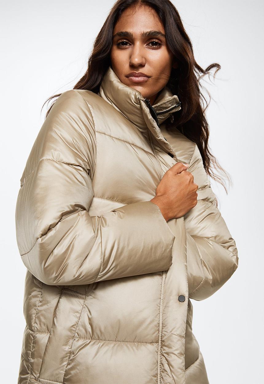 MANGO - Anorak neu - light pastel brown