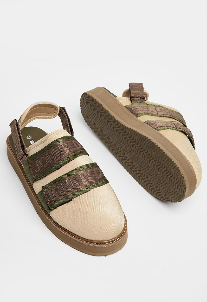Jonathan D - J james nylon mule - pecan